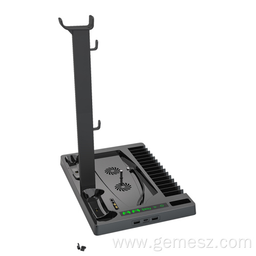 Vertical Stand with Headset Holder for PS5